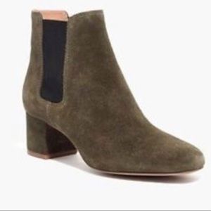 Madewell walker suede booties